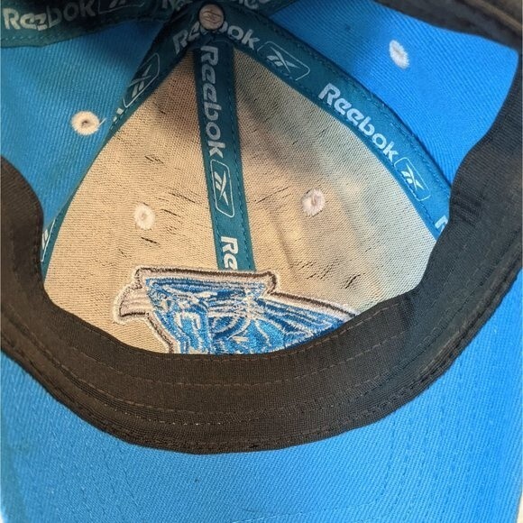 Carolina Panthers Fitted Hat OSFM NFL EUC Reebok - Picture 5 of 7
